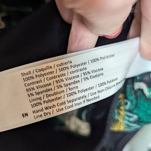 Band of The Free NWT Bonnie Emerald Floral Long Sleeve Bodysuit Size Medium - Picture 5 of 7